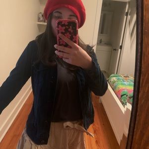 dark wash jean jacket